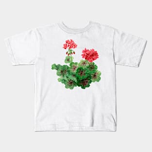 August 11th birthday flower Kids T-Shirt